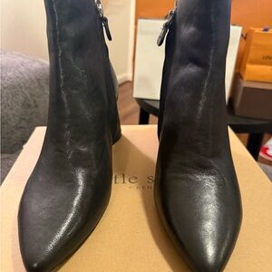 GENTLE SOULS Danburry Pointed Toe Black Heel Ankle Booties Size US 8.5